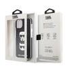 Etui do iPhone 13 mini Karl Lagerfeld Karl&Choupette Head Czarne
