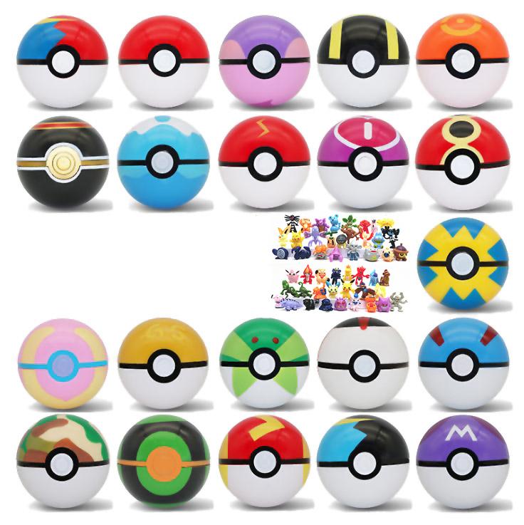 12 шт./комплект Игрушки Эльф 2-3 см Аниме Фигурки Действия 7 см Покебол Модель Игрушки Куклы Пикачу Детский Рождественский Подарок