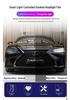Lexus LX570 Headlight Film – Transparent Smoked Light-Control Protective Film
