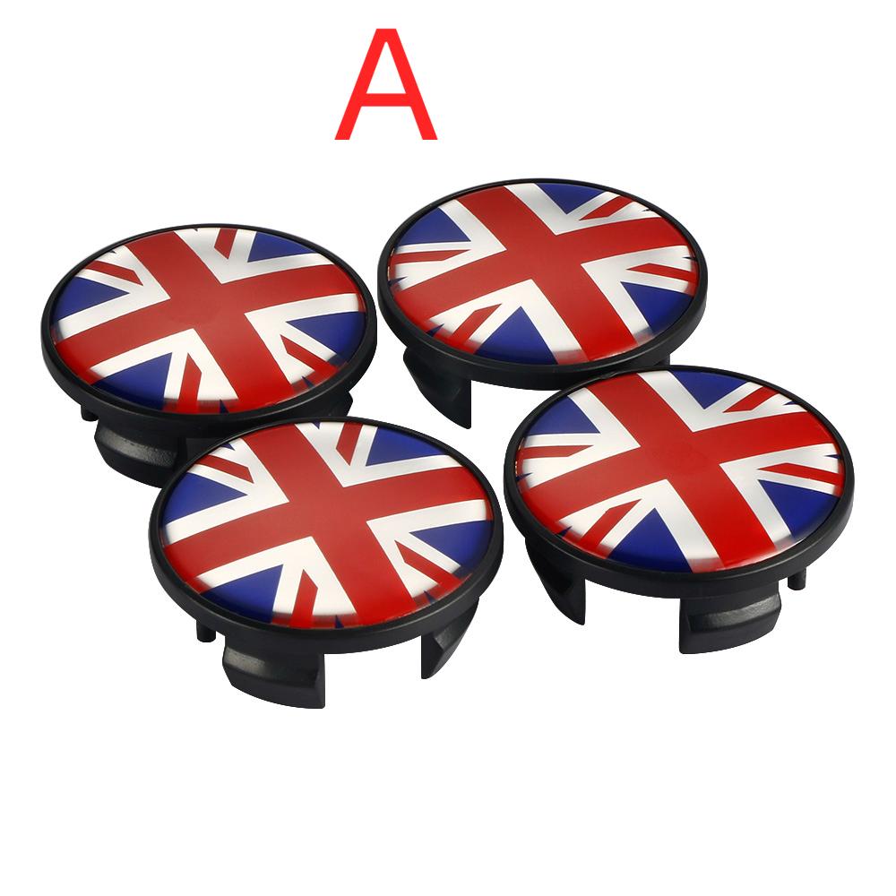 4 шт., 54 мм, колпаки для центральных колес автомобиля из АБС-пластика, эмблема, внешние аксессуары для M/ini Cooper JCW One + S Countryman R55 R56 R57 R60