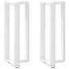 VidaXL Ножки для барного стола в форме Т, 2 шт., белые, 50 x 35 x (100-101) см, сталь 4013089