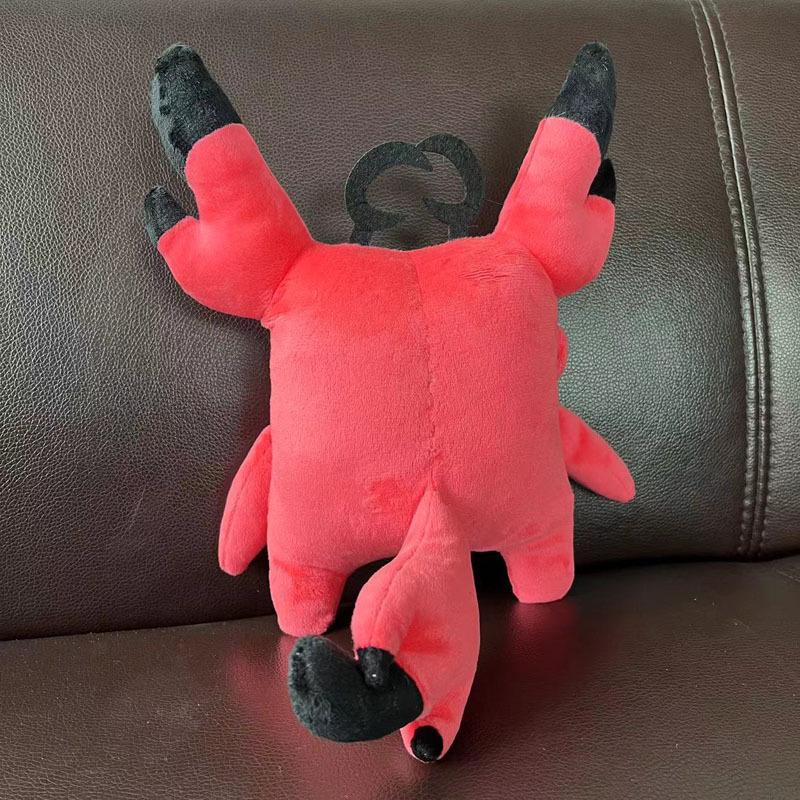 25 см Плюшевая игрушка Смешной Ангел Пыли Аластор ТВ Фанаты Коллекционирование Подарок Милый Хлопковый Набитый Плюшевый Кукла Дети на День Рождения Подарок