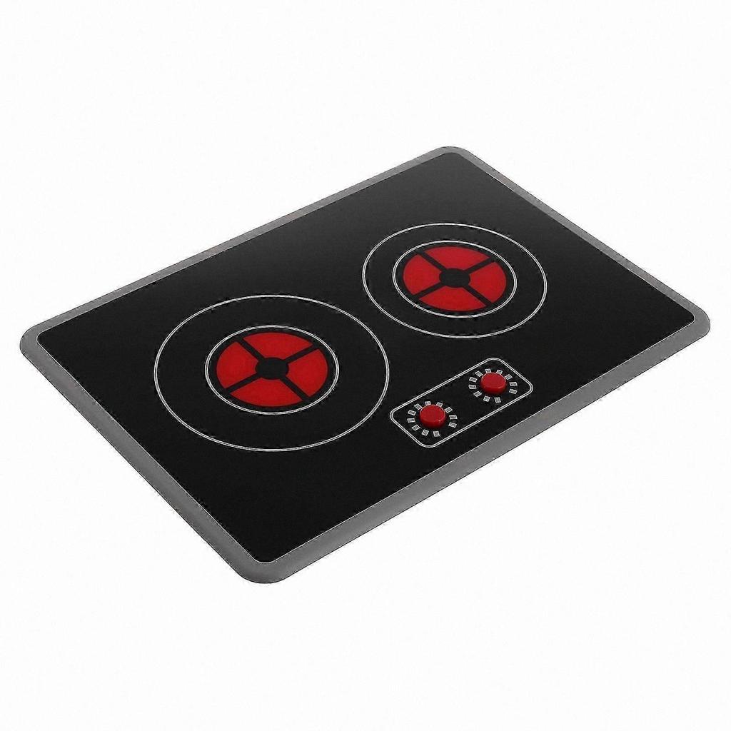 Interactive Toy Induction Cooker with Light Effects for Kids Pretend Play Kitchen Set Toddler Cartoon Appliance Model