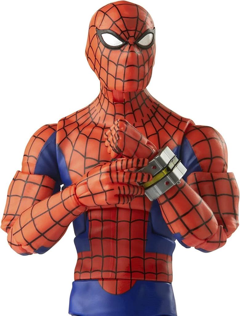 Hasbro Spider-Man 60th Anniversary Marvel Legends 6-дюймовая фигурка Toei TV Series Version Spider-Man Marvel Legends ML Japan Toei Version
