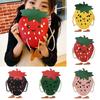 Kids Children Girls Cute Cartoon Strawberry Messenger Crossbody Shoulder Bags