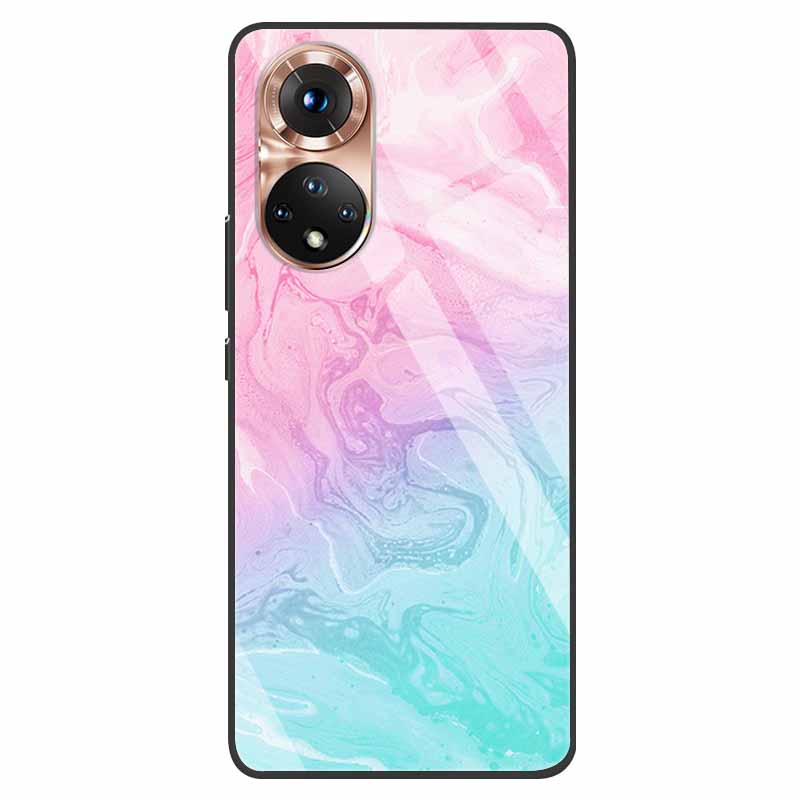 Роскошный чехол для Huawei Honor 50 Чехол Закаленное Стекло Чехол для Телефона Huawei Honor 50 Honor50 6.57" Coque Сумка Модный Бампер