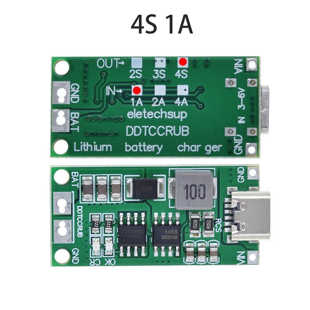 8,4 В, 12,6 В, 16,8 В, литий-ионное зарядное устройство, 18650, модуль повышения зарядки литиевой батареи 2S, 3S, 4S, повышающая плата