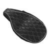 Saddle Leather Cover Replacement for Vespa 125 150 Sprint Fast Ts Super Vbb Vba Vnb GTR GlBlack