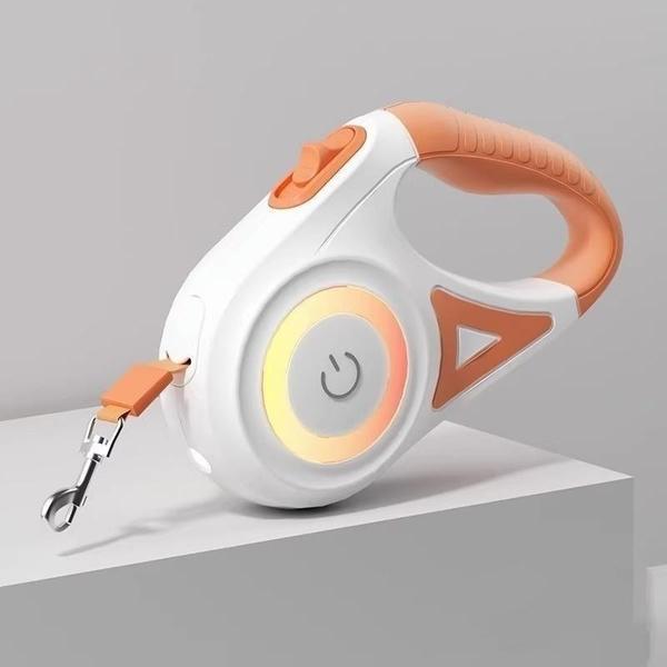 Поводок для собак 5 м/3 м, регулируемый поводок для собак, товары для домашних животных со светодиодной подсветкой для маленьких, средних и больших собак, прогулки, бег, щенки, аксессуары для домашних животных