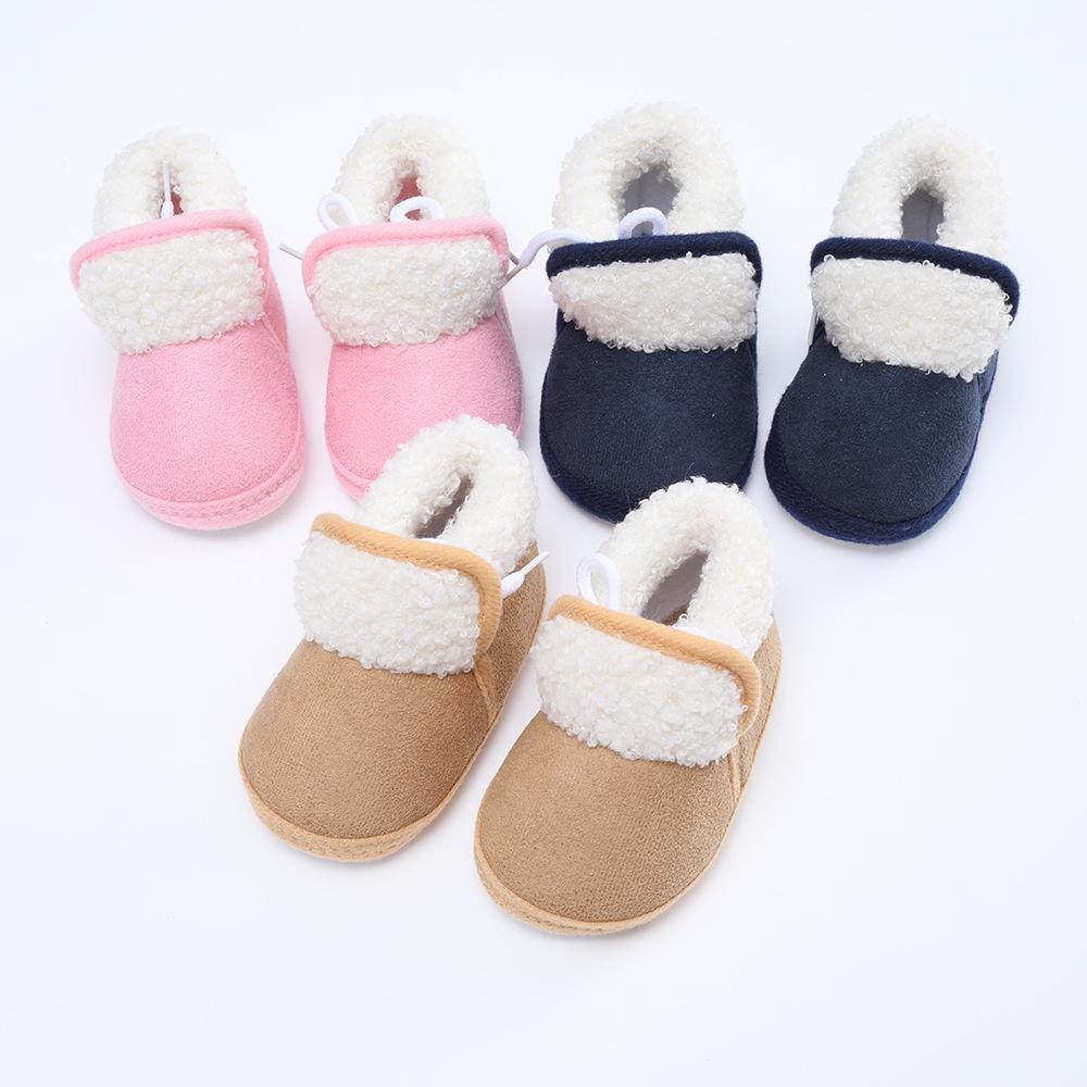 2022 Новорожденные Мягкие Хлопковые Туфли, Нескользящие Детские Туфли для 0-12 Месяцев, Туфли с Мягкой Подошвой Для Малышей