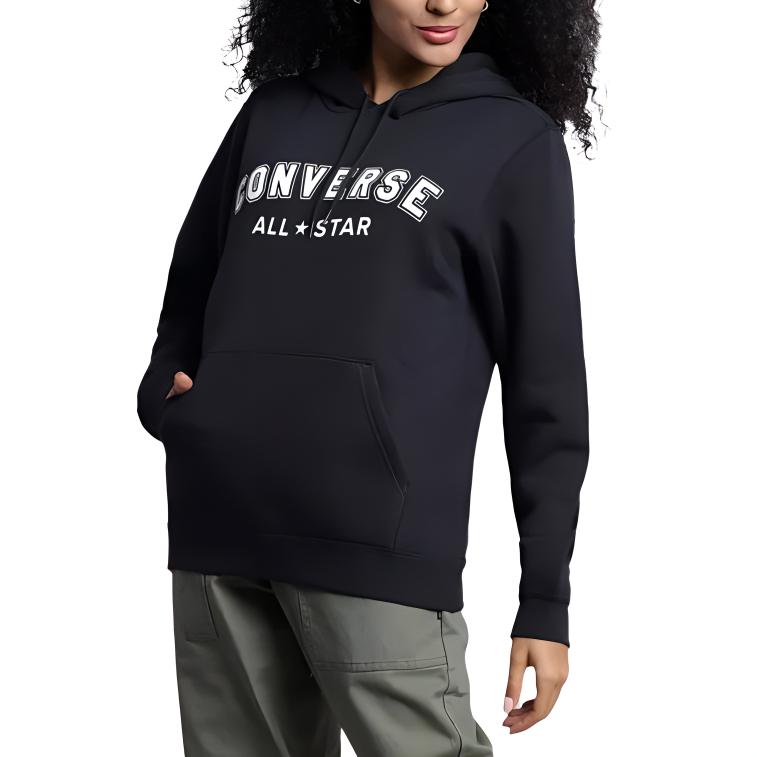 Converse Толстовка унисекс черная 10025411-A01