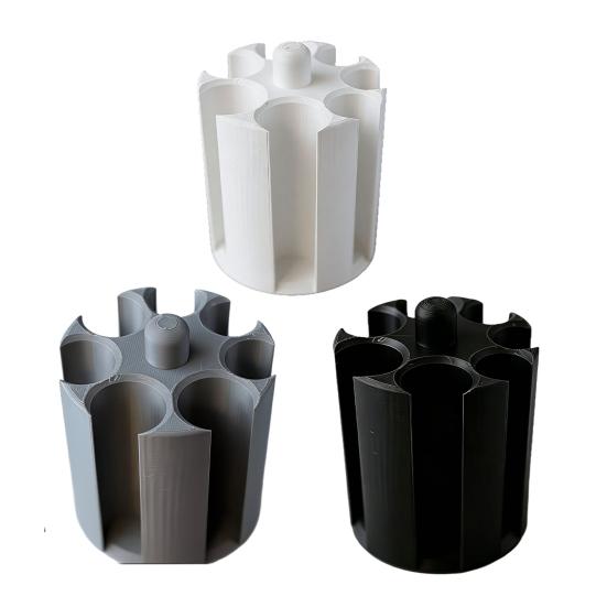 Coin Holder for Car 3D Printed Large Capacity Coin Change Organizer 7 Compartment Coin Sorter Storage Box for Car Office