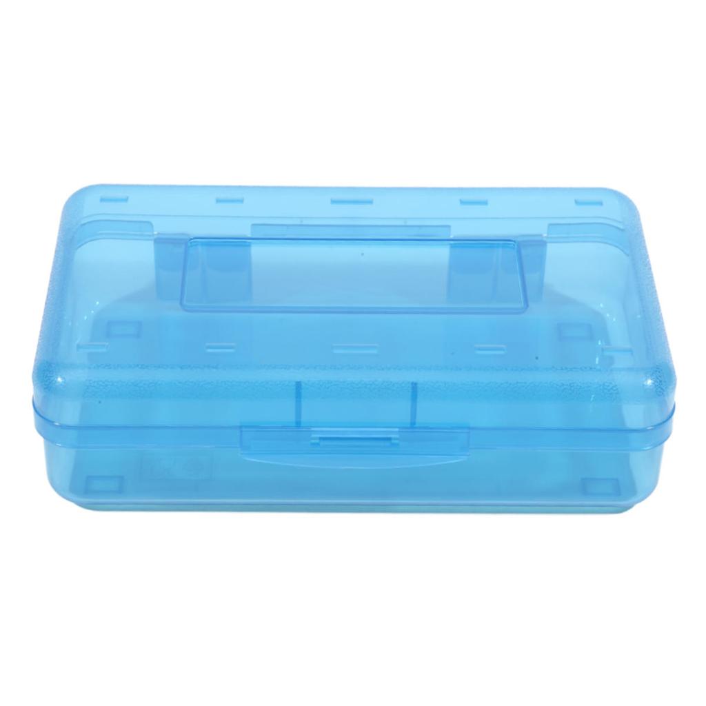 1 шт. Пенал из ПП большой вместимости, прозрачный пенал, органайзер для хранения маркеров, цветных карандашей для рисования, офисные принадлежности