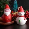 Новая форма Рождественский снеговик форма для свечи Счастливая шляпа Санты Фигурка снеговика Гипсовое декоративное украшение Нерегулярные силиконовые формы