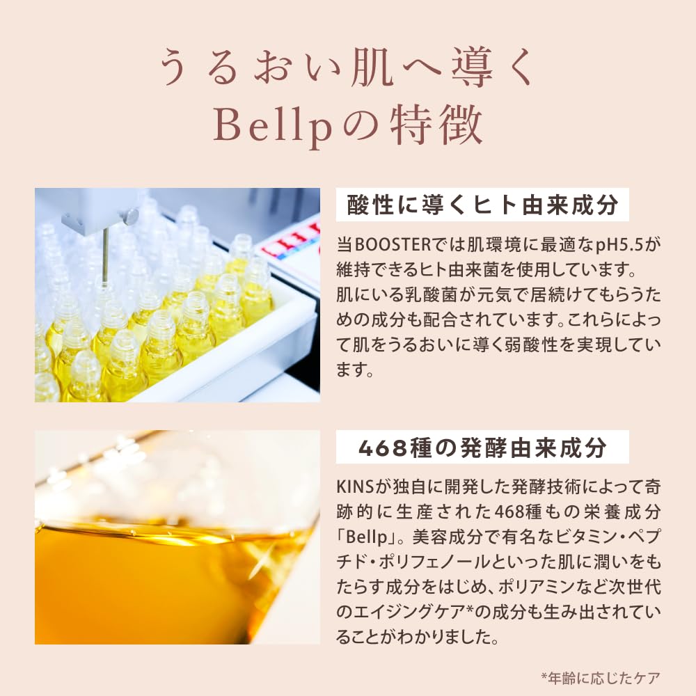 KINS BOOSTER II Moisturizing Pore Niacinamide Fermented Moisturizing Lotion for and Dry Skin Serum, 50ml, Care, Moisturizing, Firming, Serum,