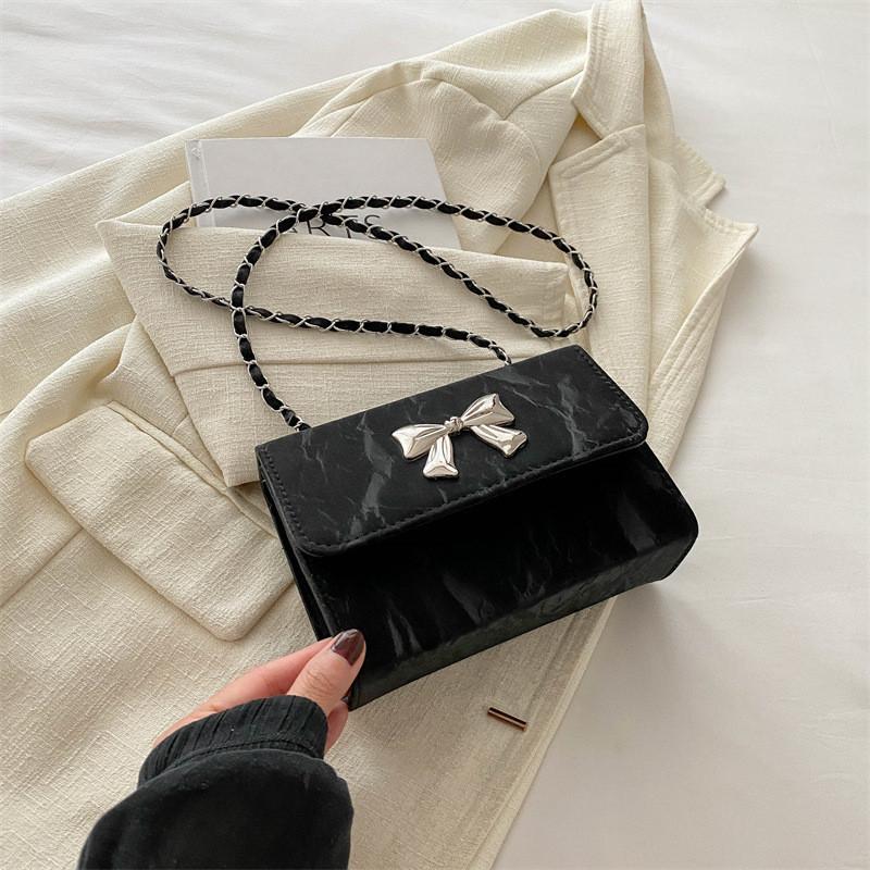 Stylish Trendy Street Chic Crossbody Bag For Women 2024 Summer Chain Shoulder Bag With Magnetic Closure
