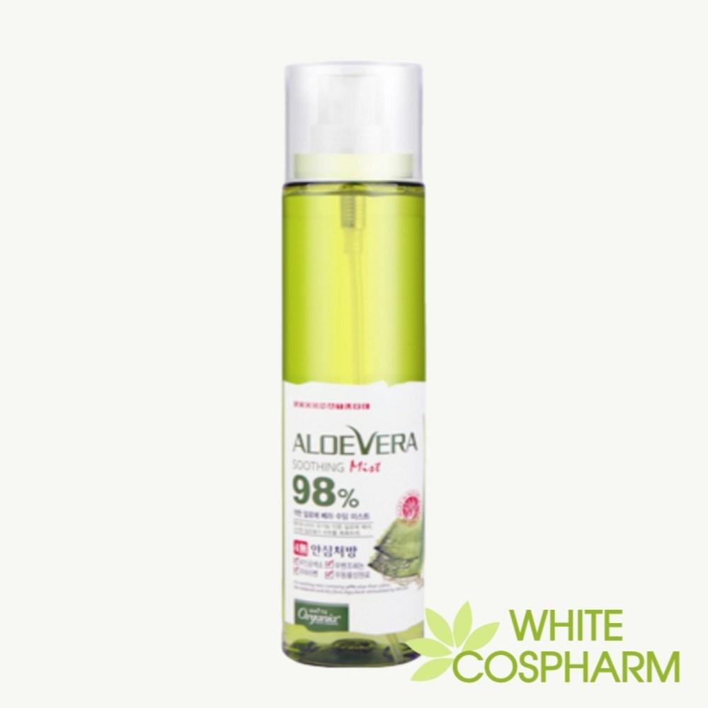 Гель-спрей алоэ вера, 1 большая емкость, 2 портативных набора.