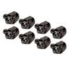 200 Sets Skull Rivets Gothic Style Beautiful Fashionable Skull Stud Accessories for DIY Shoes