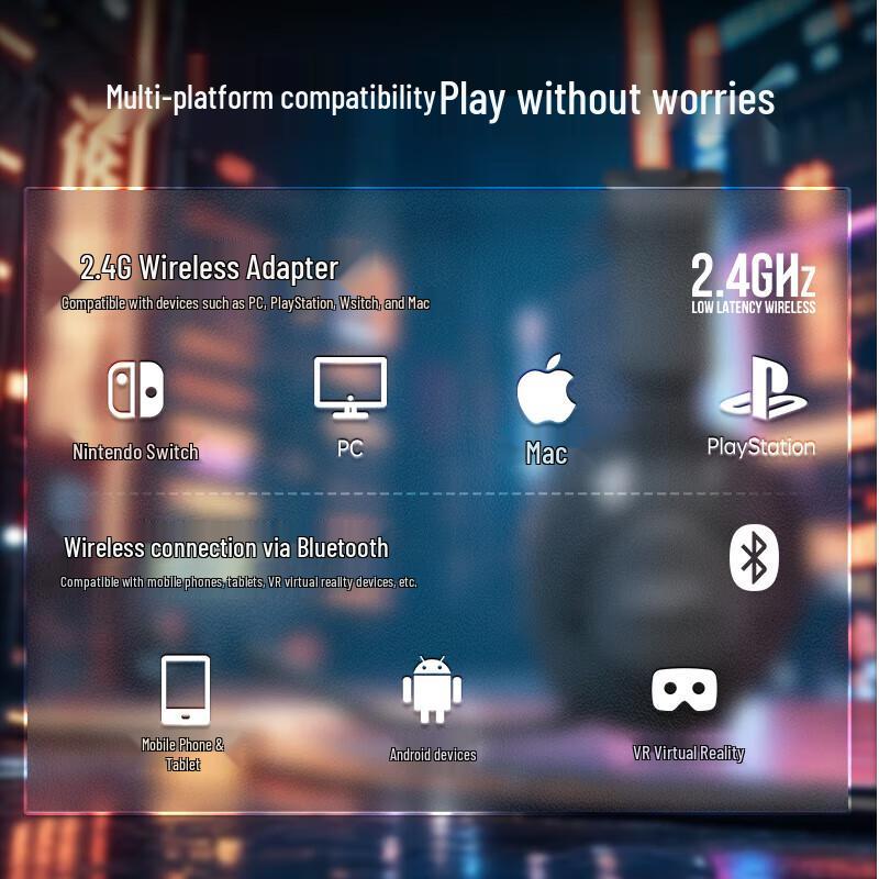 JBL Беспроводная игровая гарнитура Quantum 360