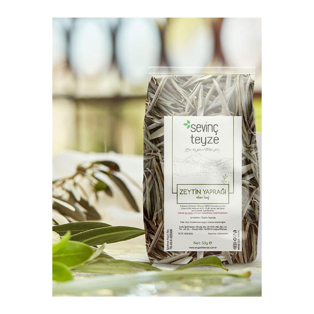 Sevin Teyze Olive Leaf, Olive Leaves, Oleae Folium, Oleaceae, Immortal Tree Leaf 50g
