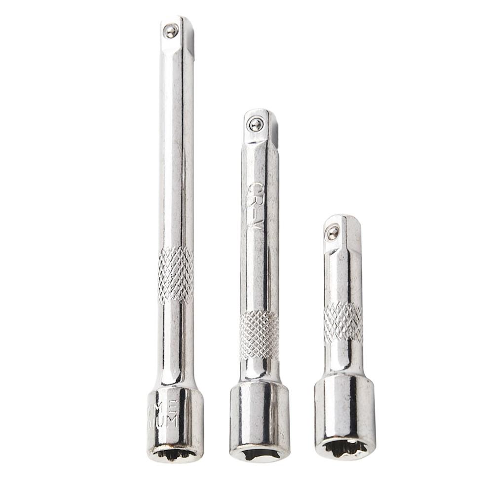 Extender Bar Silver Sliding Rod Small Square Rod Wrench