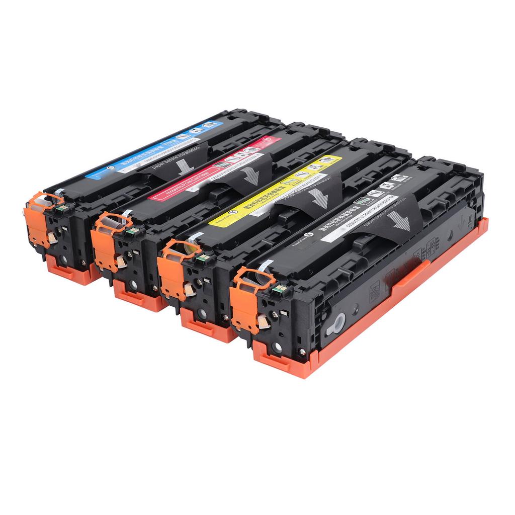 4 шт. Замена картриджа с тонером для HP Color Laserjet CP1215 CP1518ni CM1312nfi CM1312 CP1515n CP1525nw M251 Принтер