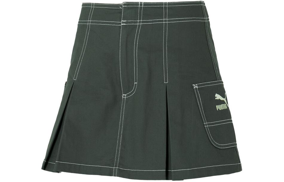 PUMA SS24 Casual Short Skirts Women's Green 626864-80