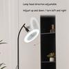 Modern Simple Floor Lamp Iron LED Standing Lamp Floor Standing Fan For Living Room Office Reading Bedroom Study Decor Lighting