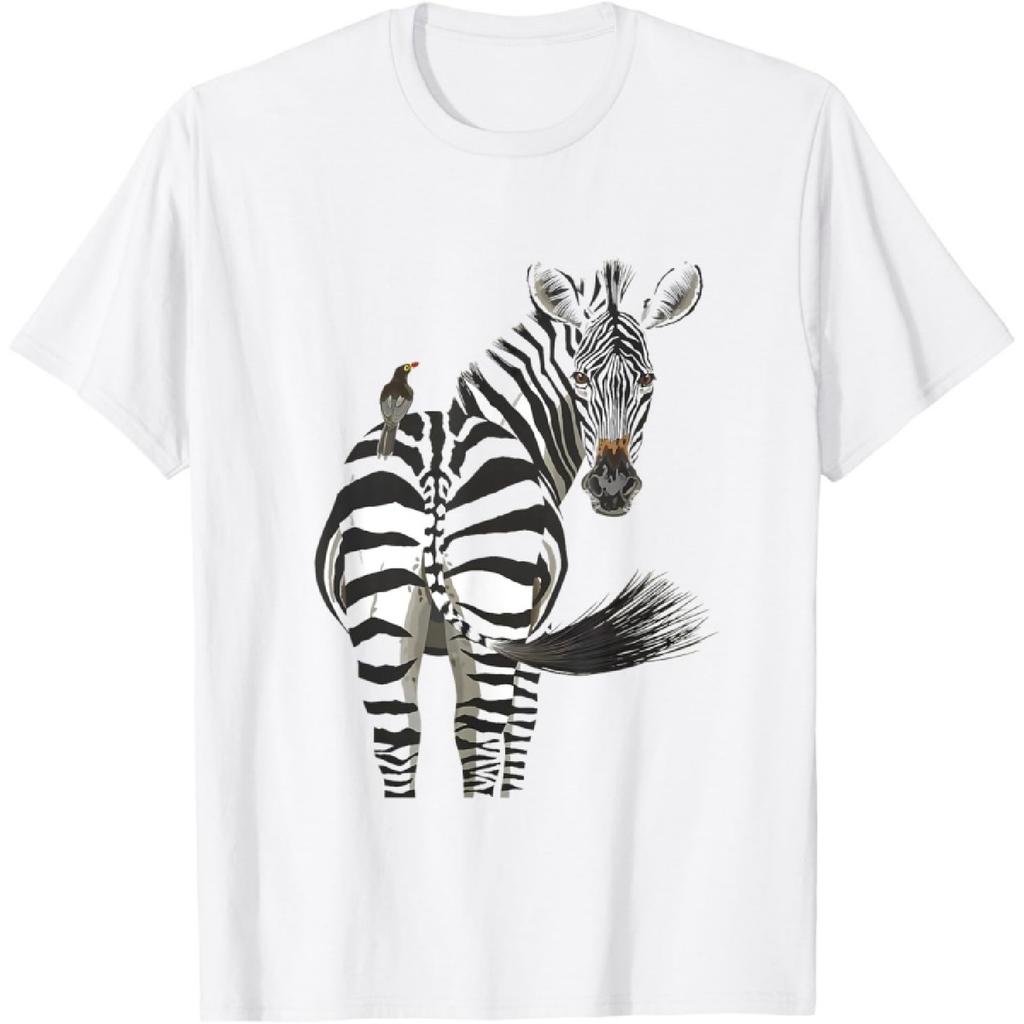 Рубашка зебра для женщин, рубашка зебра для мужчин, футболка зебра для мальчиков(2)