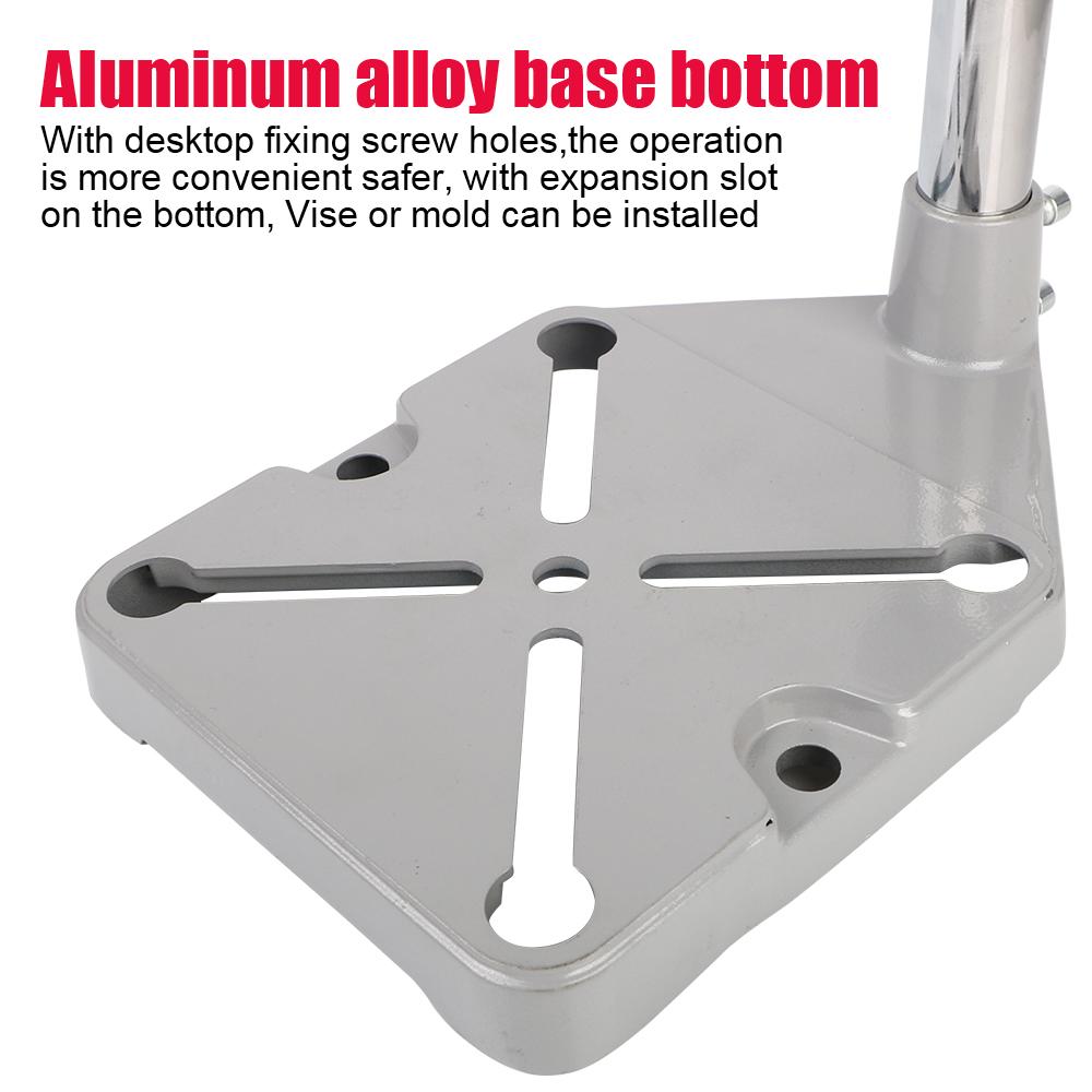 Кронштейн для электрической дрели, держатель для сверла, аксессуары для шлифовальной машины, 400 мм, настольная дрель, подставка с одной головкой для работы по дереву, вращающийся инструмент, базовая рама