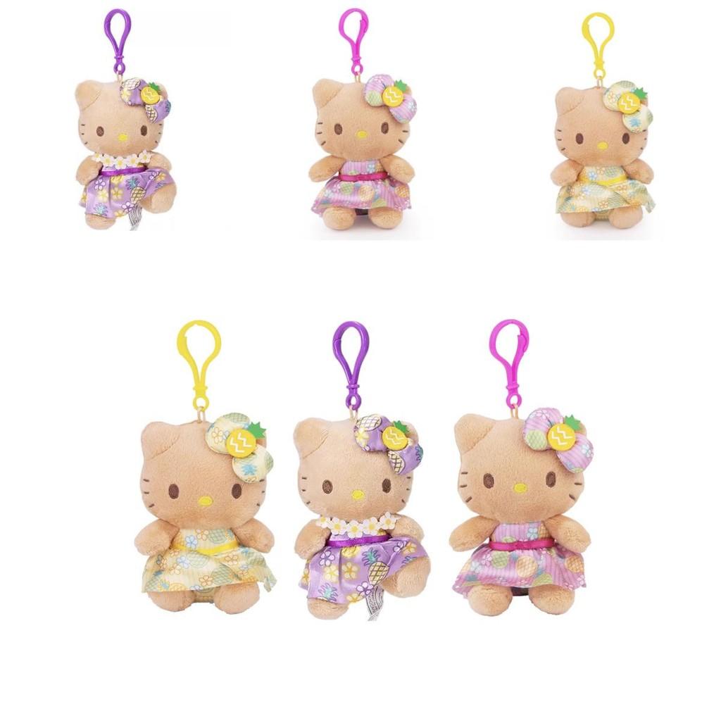 Плюшевая брелок-брелок Sanrio Hello Kitty с мягким коротким ворсом для девочек и коллекционеров