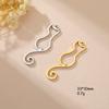 Cazador Stainless Steel Charms Jewelry Making Animal Cat Kitten DIY Pendants for Necklace keychain Bag Charms Bulk Wholesale