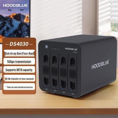 Huolan 4-отсековый USB 3.1 Type-C RAID корпус для HDD/SSD