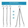Heavy Duty Hanging Chains With Hooks For Plants Flowers Pot Basket Replacement Indoor Outdoor Metal Chains Hangers Wholesale