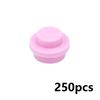 250 шт. Детали для сборки MOC 4073 6141 15570 Пластина Круглая 1x1 Точка DIY Строительные Блоки 1*1 Фигурки Кирпичи-Лампочки Игрушка для Детей