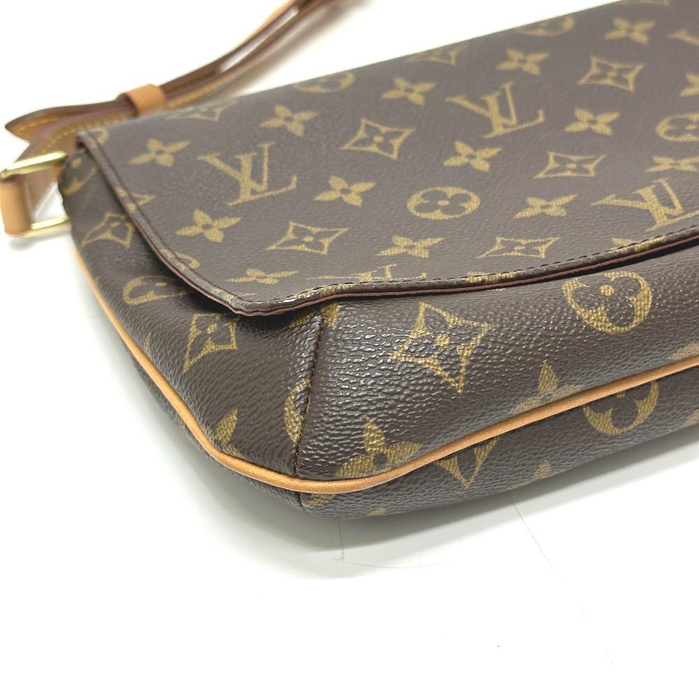 Louis Vuitton M51257 MusetteTango Короткая наплечная сумка Холст Монограмм Коричневый