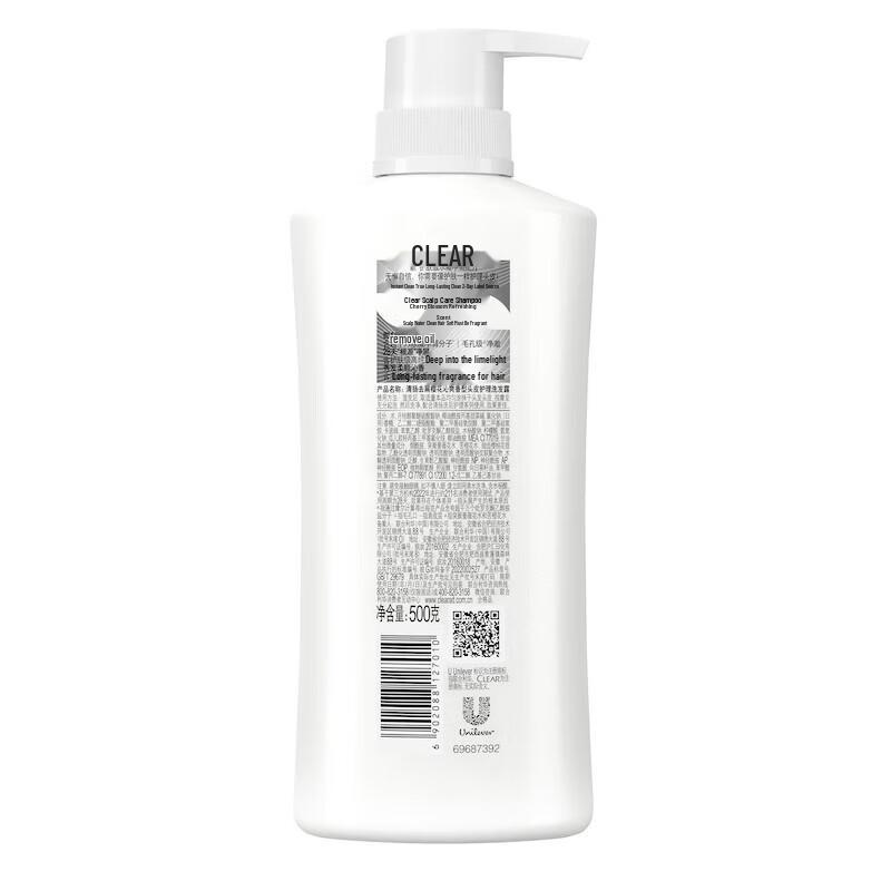 CLEAR Cherry Blossom Anti-Dandruff Shampoo