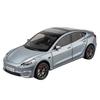 Премиум 1:Модель игрушечного автомобиля Tesla Model 3, литая металлическая, с инерционным механизмом, масштаб 1:24 - Серый