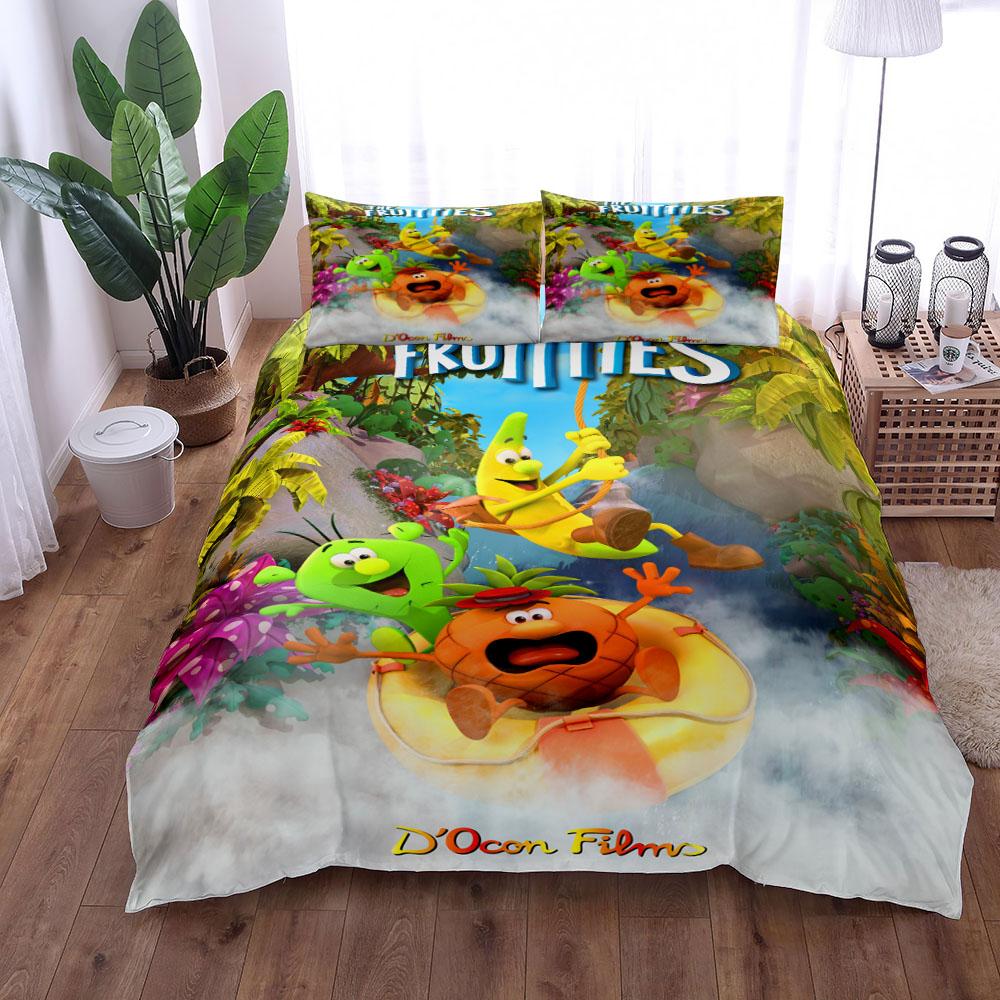 Comforter Spanish Fruitties Children King Queen Double Twin Single Set