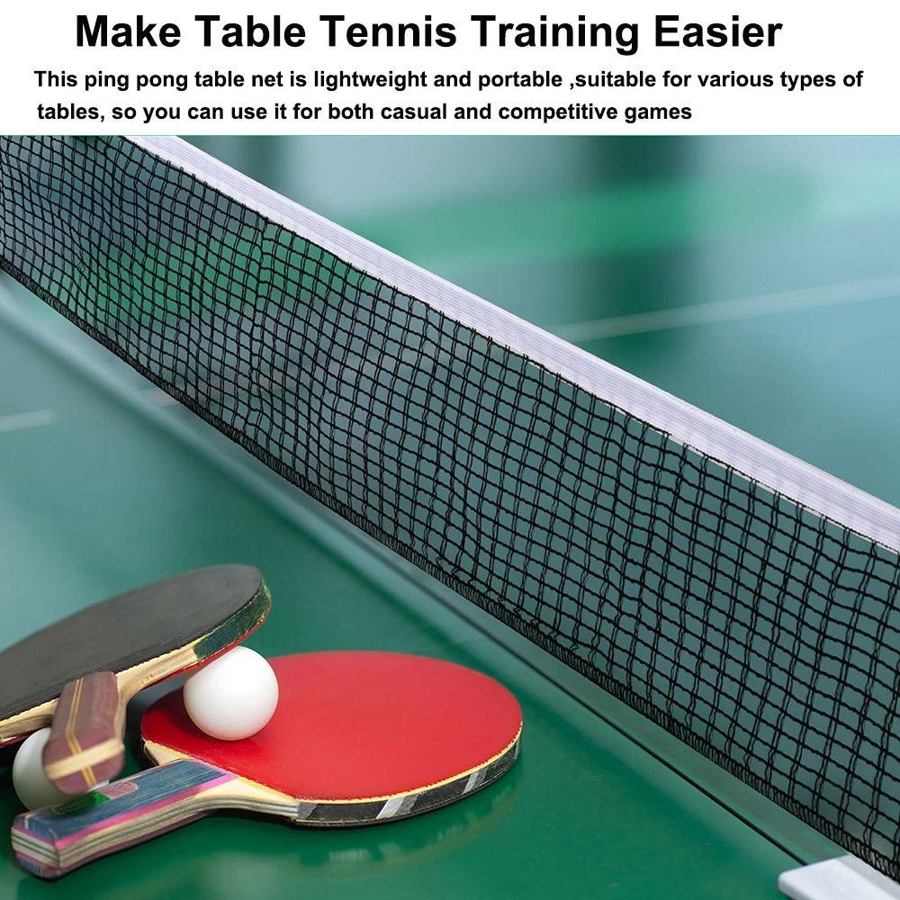 Portable Table Tennis Net Polyester Table Net Table Tennis Replacement Net  Office Desk