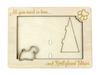 Sealyham Terrier, Welsh Border Terrier, Cowley Terrier - Photo frame, engraved wooden frame, a lovely gadget for the dog lover by Art-Dog