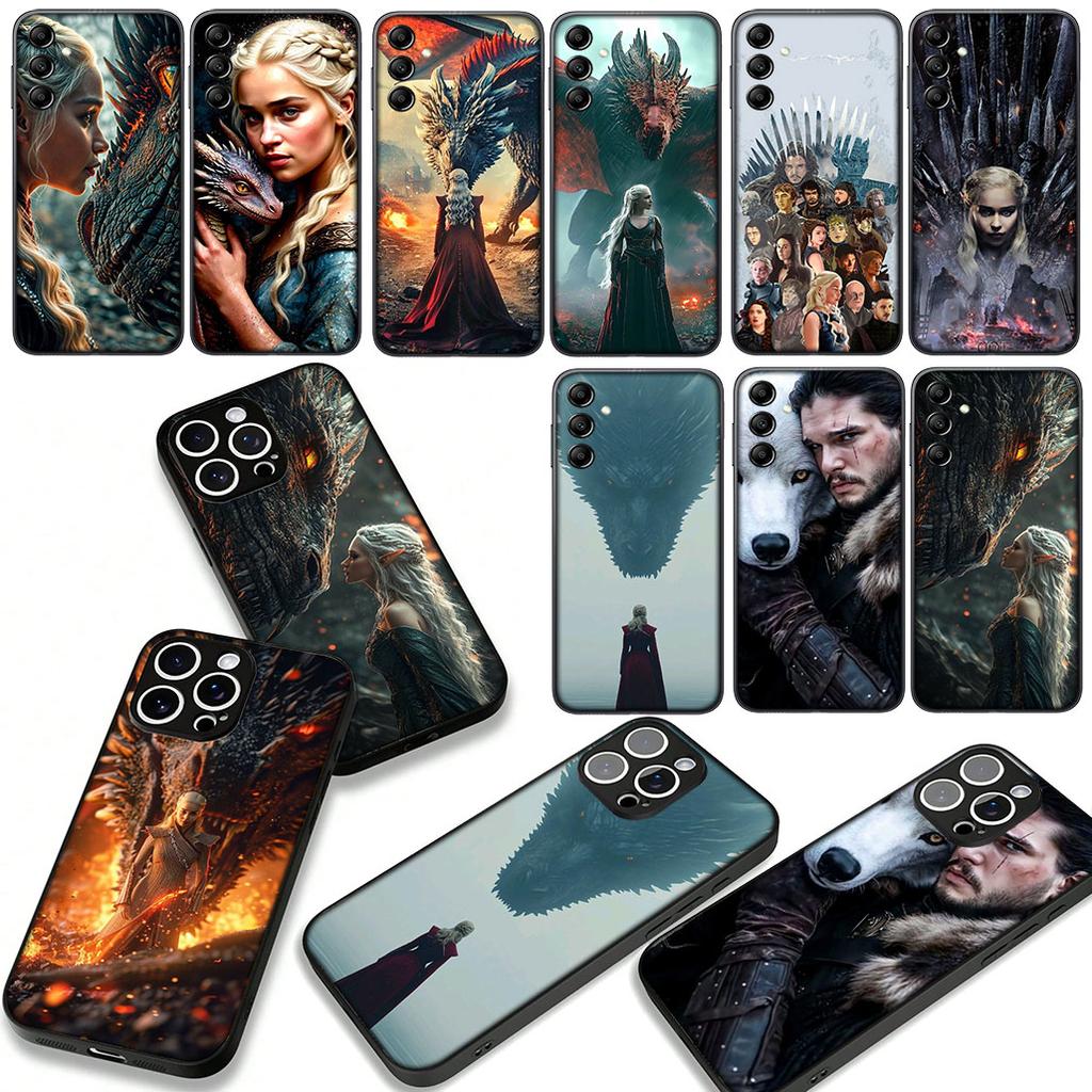 Dragon Mother Thrones Phone Cover Case for Huawei P30 P20 Mate 20 Lite Pro Y7 Y6P Y7A 2019 Nova 5T 3I Casing