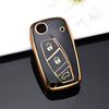For Fiat Panda Stilo Punto Doblo Grande Bravo 500 Ducato Minibus TPU Car Remote Key Case Cover Folding Key Shell Accessories
