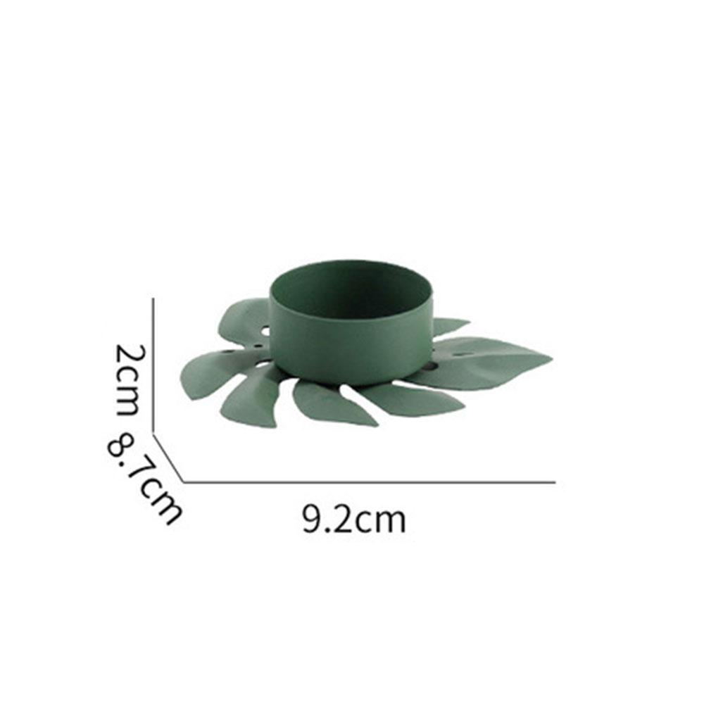 Подсвечники из металла в форме листа для домашнего декора, свадебные украшения, аксессуары, подсвечники для канделябра, центральный элемент, винтаж