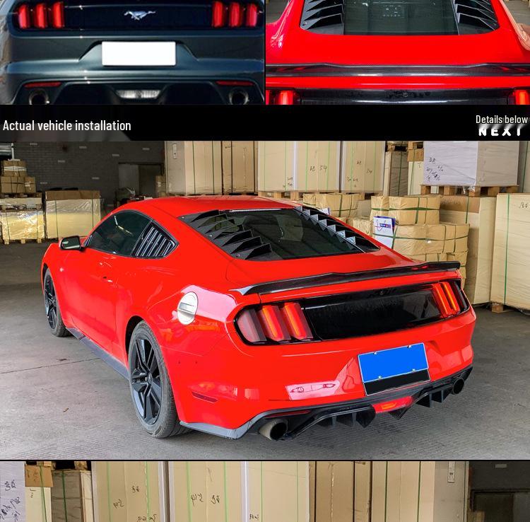 Жалюзи на заднее стекло солнцезащитные для Ford Mustang 2015-2023