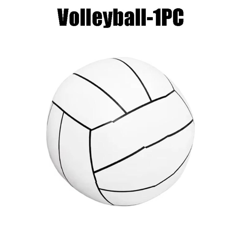 1PC Beach Football Balls Rugby Style Pool Float Balls Portable Inflatable Sports Balls Beach Games