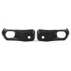 Fog Light Cover Front Bumper Fog Lamp Covers Trim Bezel For Jeep Wrangler JL 2018+ 10th Anniversary Rubicon Steel Front Bumper