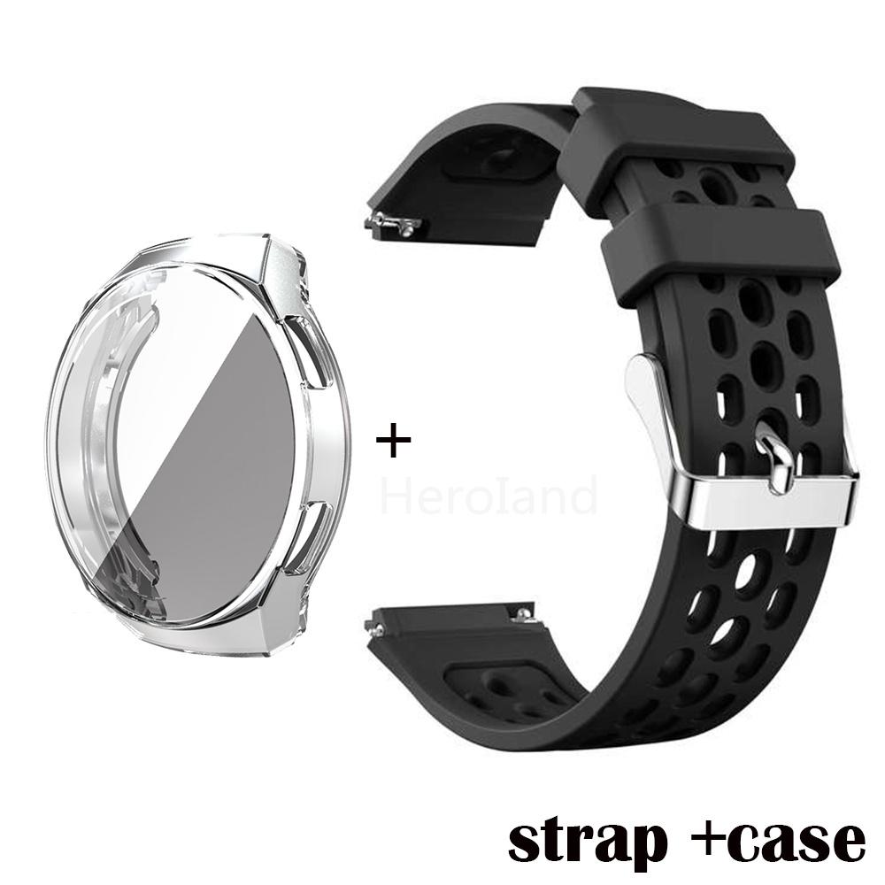 Мягкий силиконовый ремешок для часов Huawei Watch GT 2e, ремешок на запястье для Huawei Watch gt 2e, браслет, защитный чехол для умного браслета