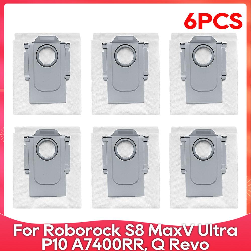 Compatible For ( Roborock S8 MaxV Ultra, P10 A7400RR, Q Revo, Qrevo Pro, Qrevo MaxV, Qrevo S, Qrevo Plus ) Dust Bag Accessory