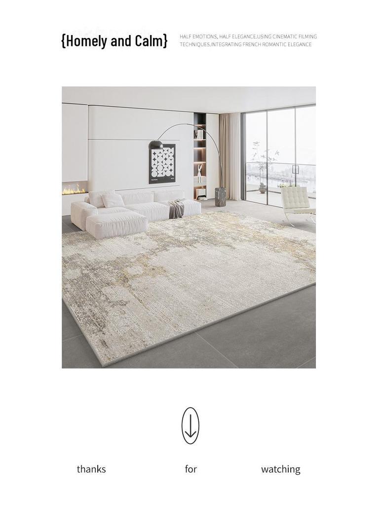 2024 Высококачественный ворсовый ковер с петлями для гостиной, спальни и журнального столика – большой напольный коврик